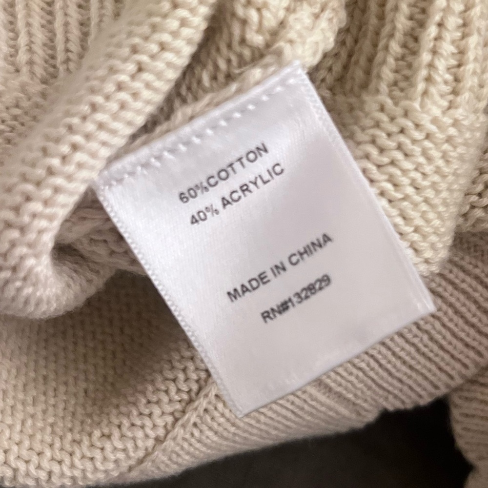 Tularosa Cream Ruffle Cardigan - Picture 4 of 4